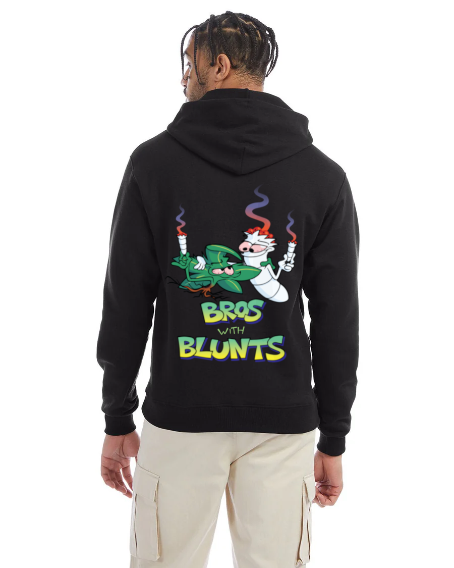 Rooted and Zooted Hoodie - Bros With Blunts