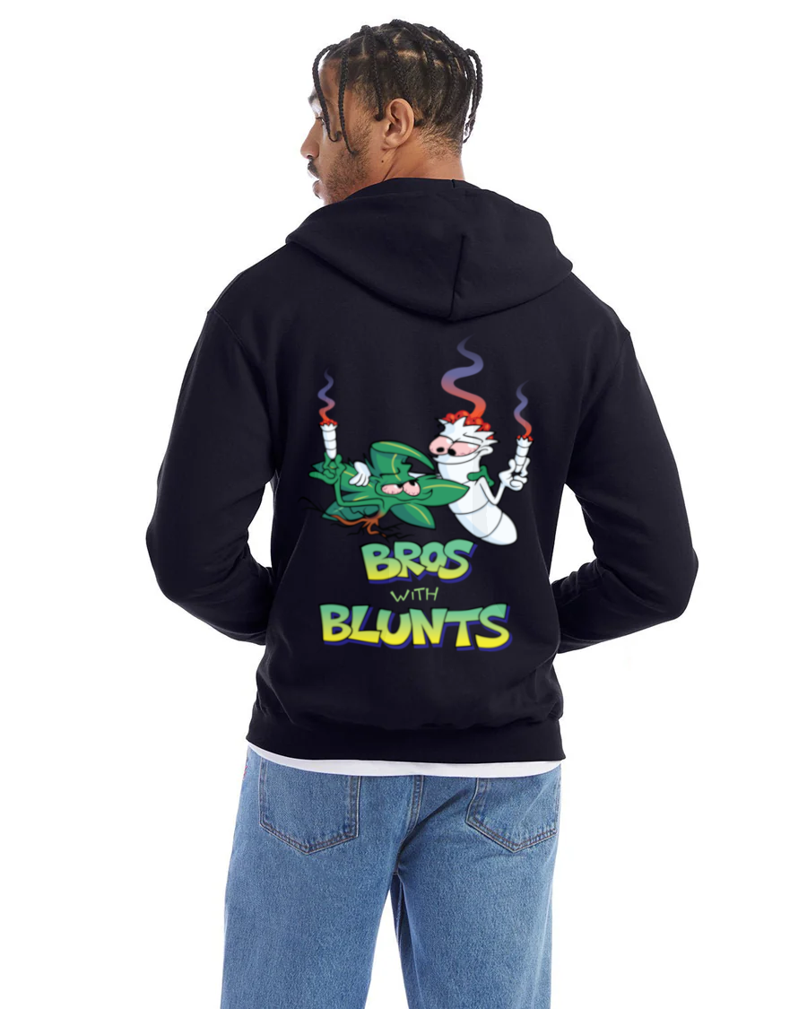 Rooted and Zooted Zip-Up - Bros With Blunts