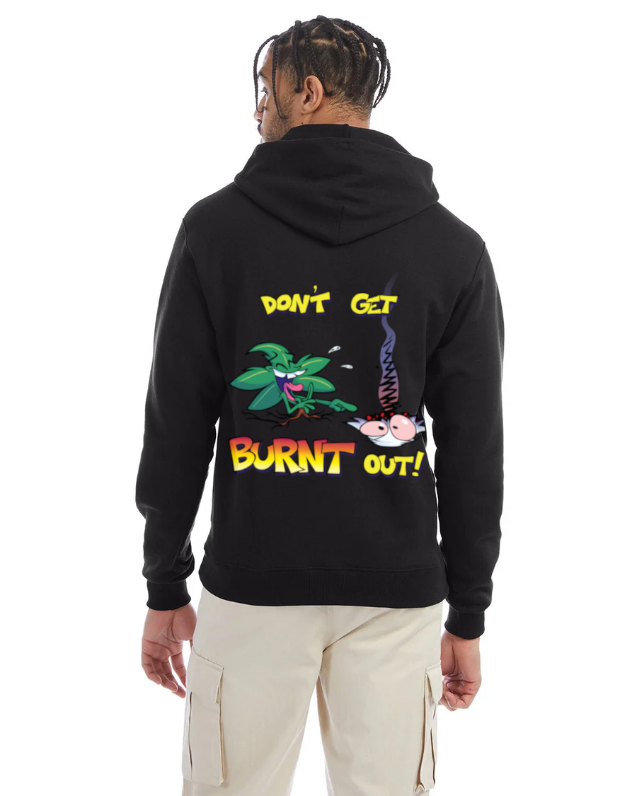 Rooted and Zooted Hoodie - Don't Get Burnt Out!