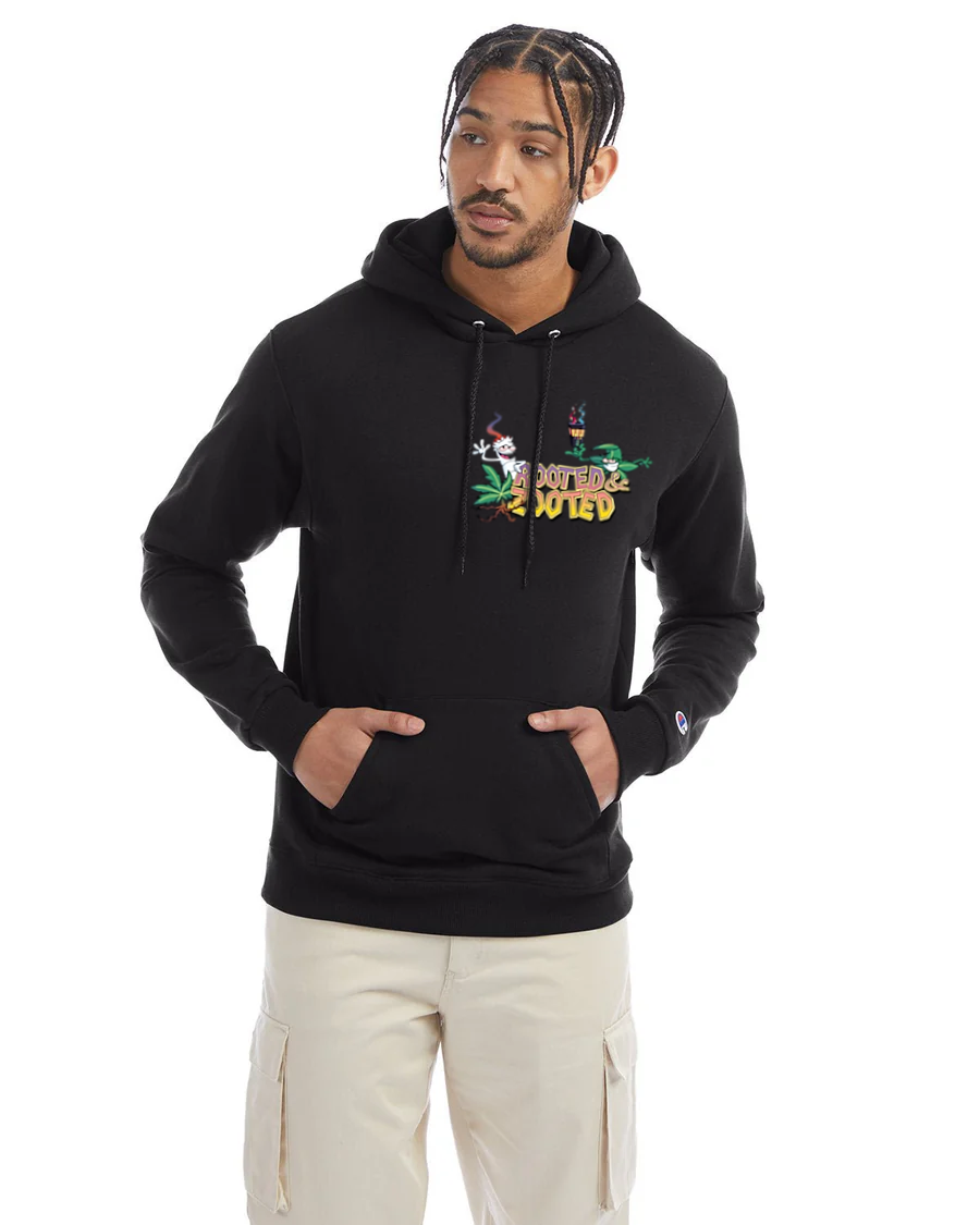 Rooted and Zooted Hoodie - Don't Get Burnt Out!