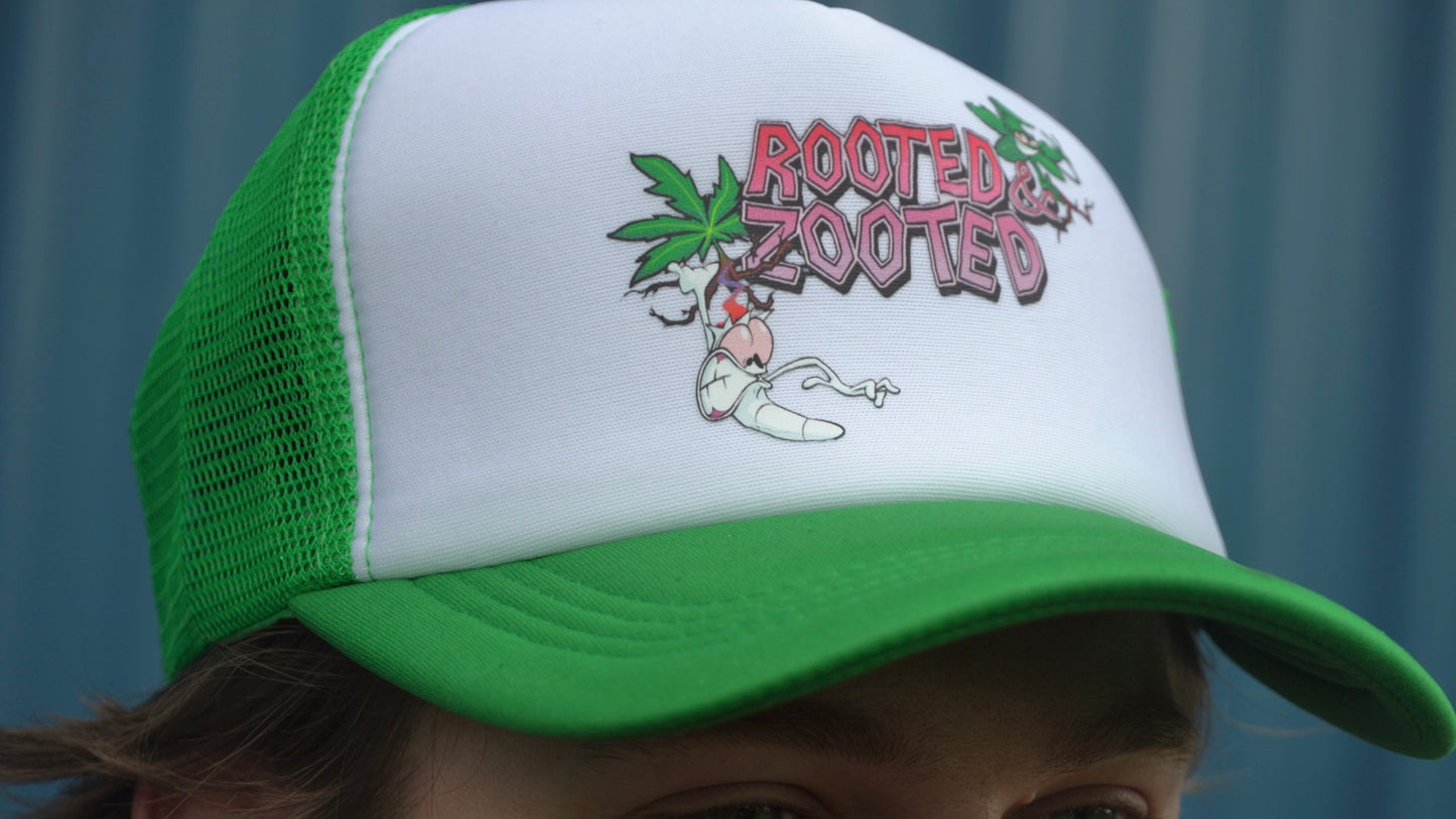 Rooted and Zooted - Netted Hat