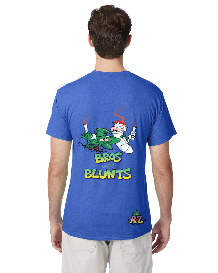 Rooted and Zooted T-Shirt - Bros With Blunts